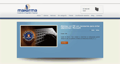 Desktop Screenshot of mahatma.com.mx